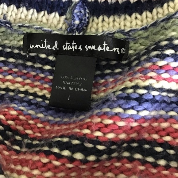 United States Sweater Sz. L - Picture 5 of 7